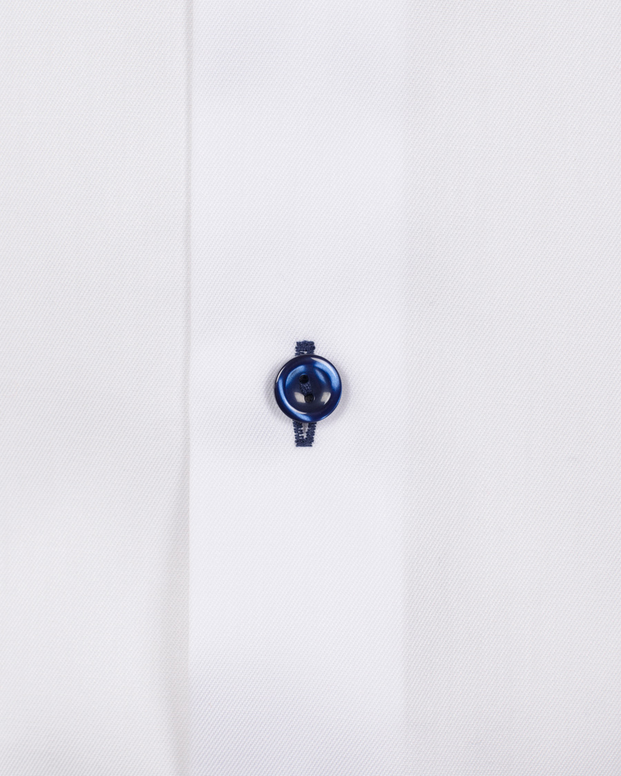 Homme | Chemises | Eton | Slim Fit Holiday Shirt Red Ribbon White