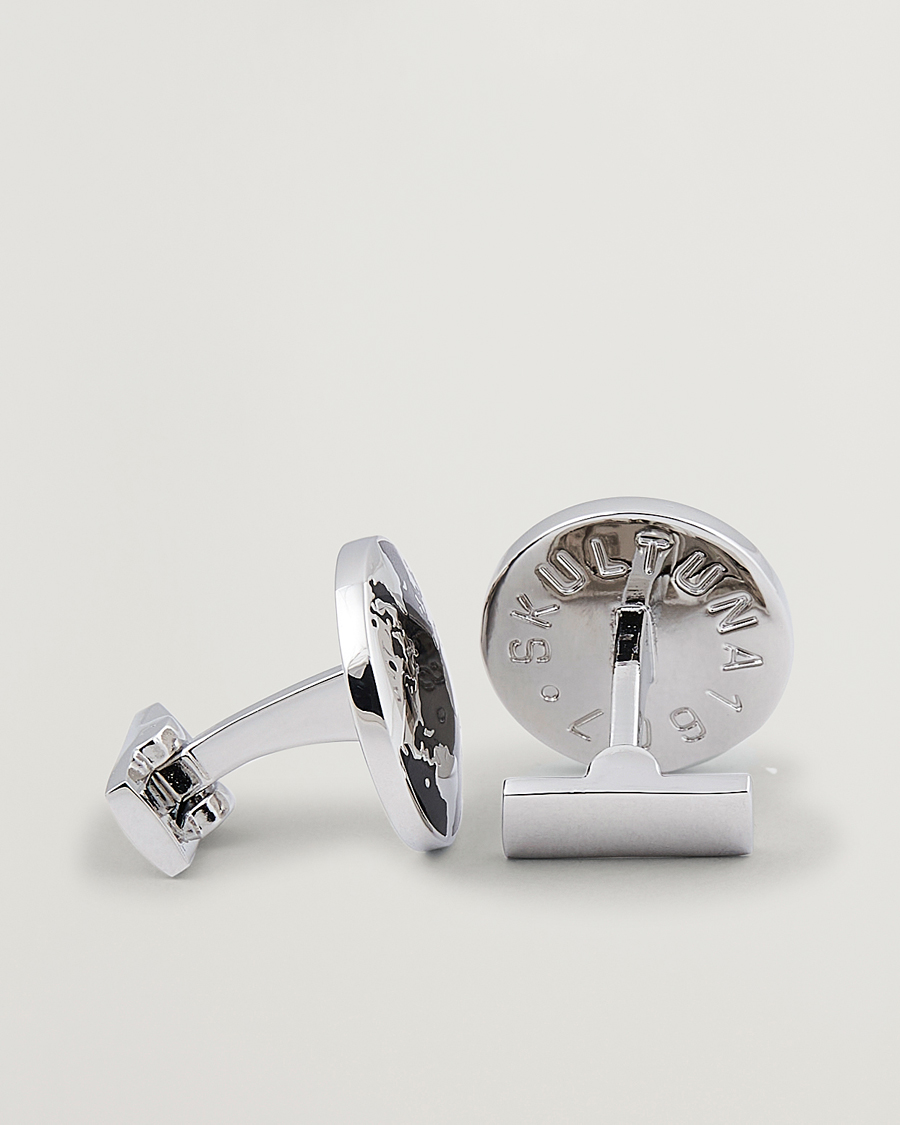 Homme | Skultuna Cuff Links World Traveler Black | Skultuna | Cuff Links World Traveler Black