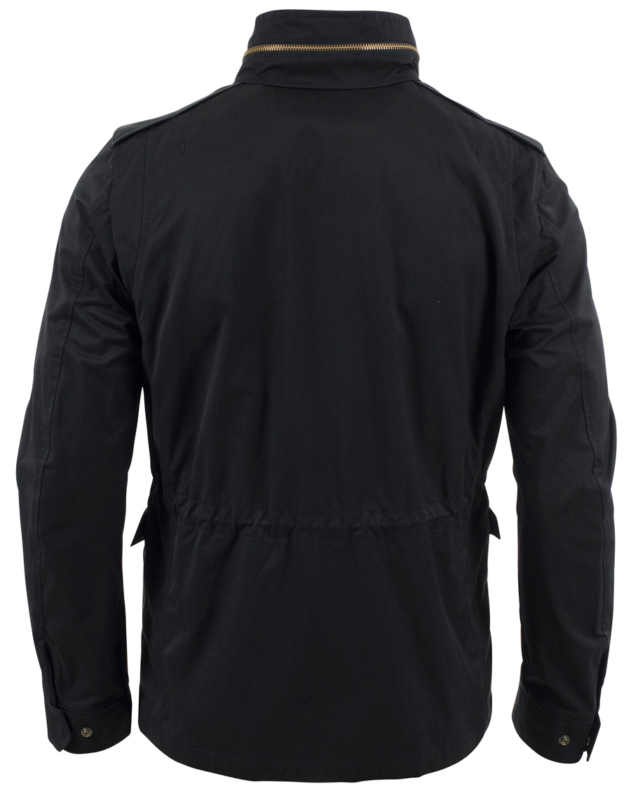 Homme | Manteaux Et Vestes | Woolrich | Premium Twill Field Jacket Classic Navy