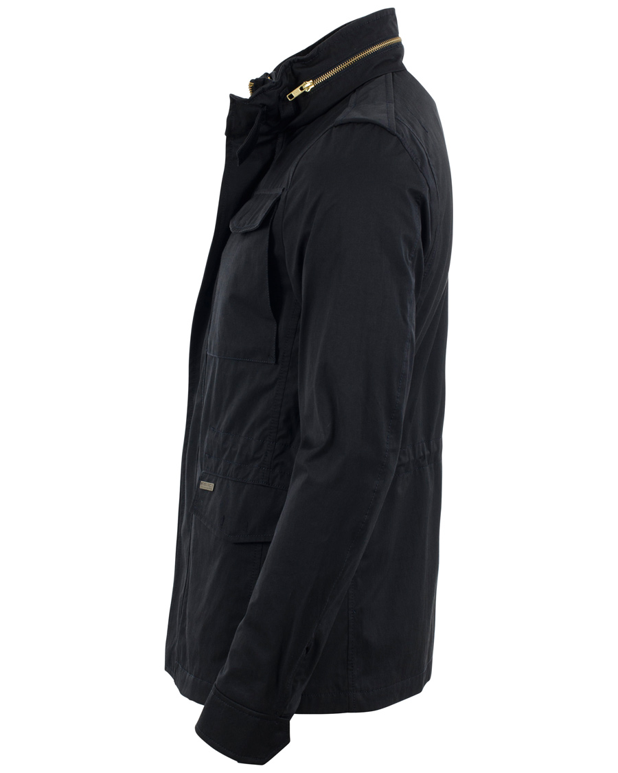 Homme | Manteaux Et Vestes | Woolrich | Premium Twill Field Jacket Classic Navy