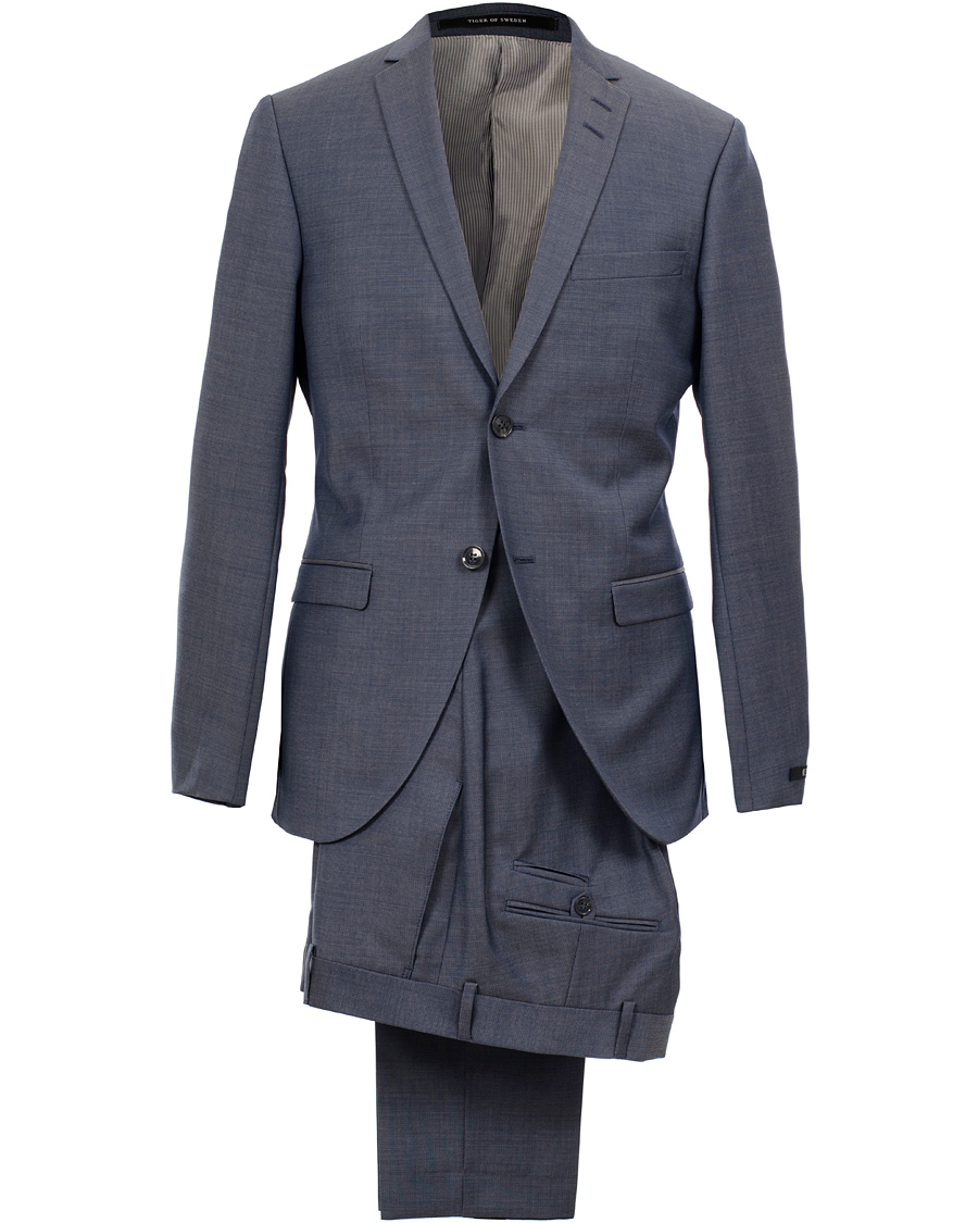 Homme | Costumes | Tiger of Sweden | Jil Suit 100% Wool  Steel Blue