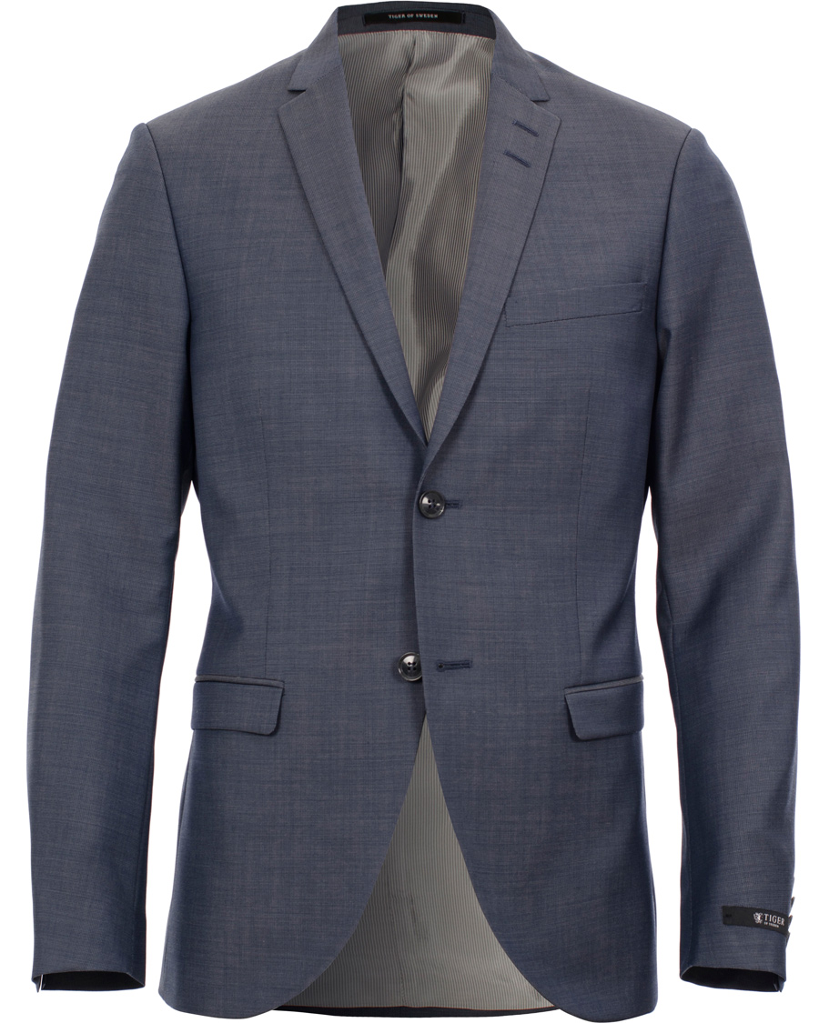 Homme | Costumes | Tiger of Sweden | Jil Suit 100% Wool  Steel Blue
