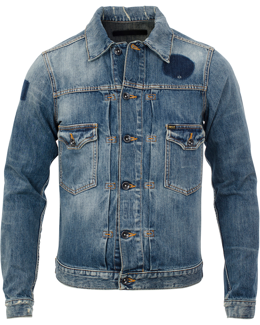 Homme | Manteaux Et Vestes | Tiger of Sweden Jeans | Gecko Jeans Jacket Laundry Blue