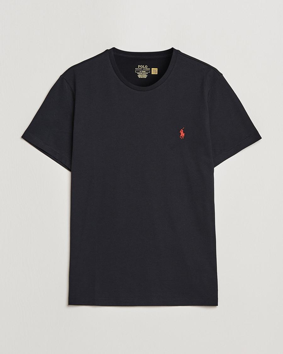 Homme | T-shirts | Polo Ralph Lauren | Custom Slim Fit Tee RL Black
