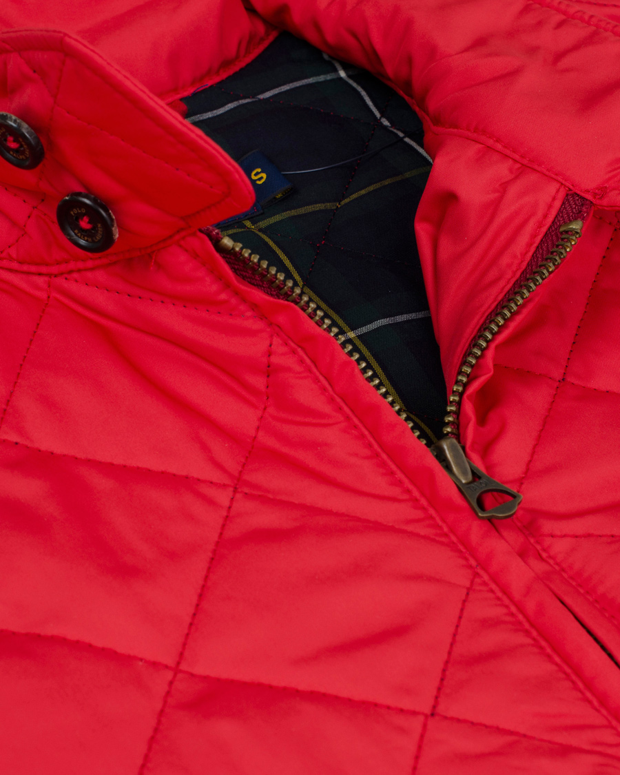 Homme | Manteaux Et Vestes | Polo Ralph Lauren | Barracuda Quilted Jacket Elliot Red
