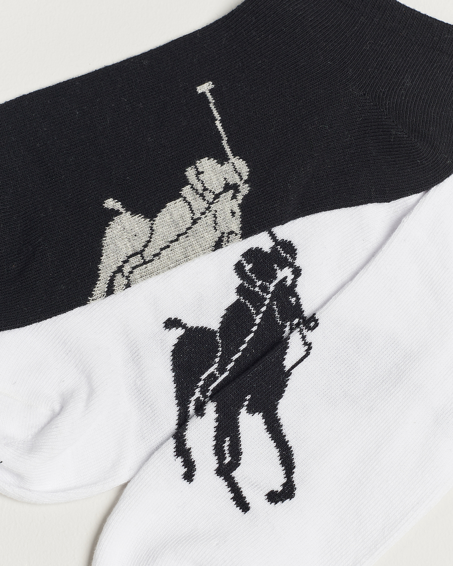 Homme | Chaussettes | Polo Ralph Lauren | 3-Pack Sneaker Sock White/Black