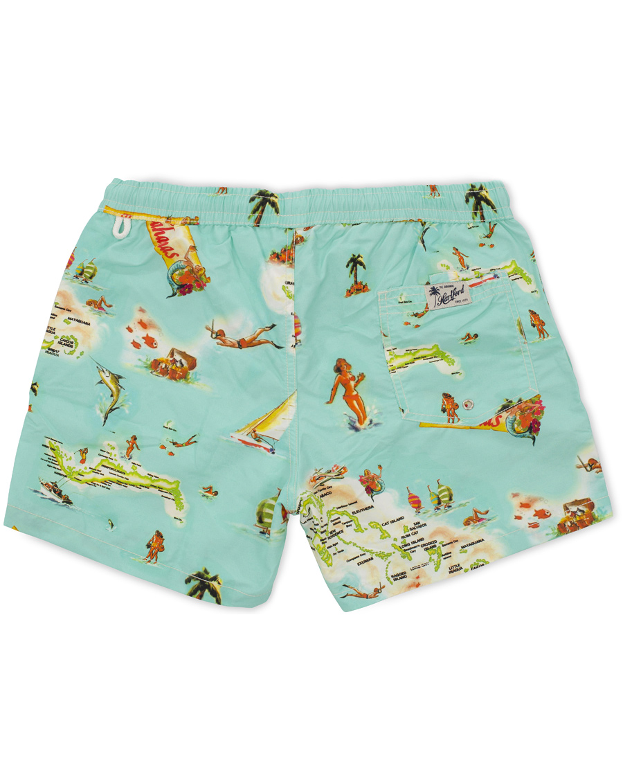 Homme | Maillots De Bain | Hartford | Swim Shorts Bahamas Aqua Blue