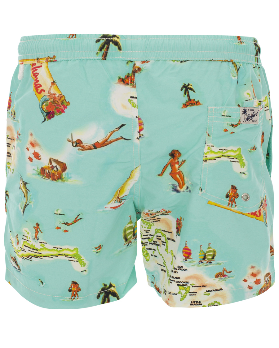 Homme | Maillots De Bain | Hartford | Swim Shorts Bahamas Aqua Blue