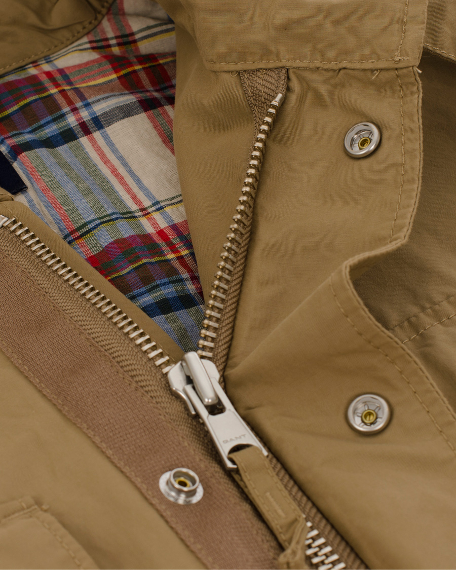Homme | Manteaux Et Vestes | GANT | The Trooper Jacket Safari Khaki