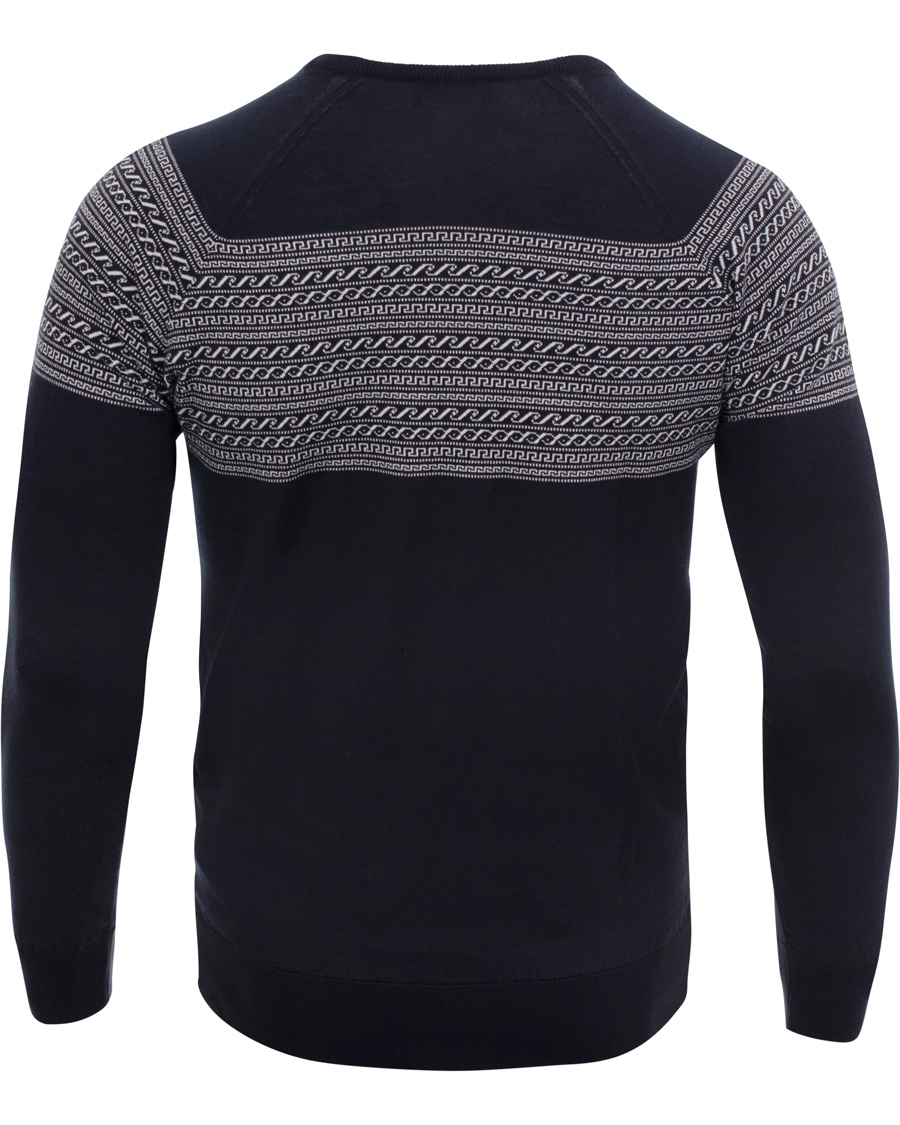 Homme | Pulls Et Tricots | John Smedley | Alnwick Slim Fit Cotton Pullover Navy/White