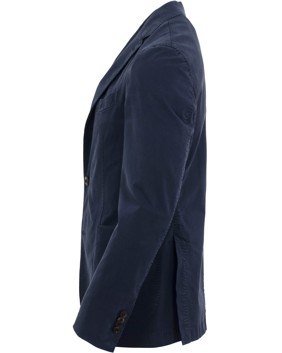 Homme | Blazers | Boglioli | Coat Cotton Blazer Navy