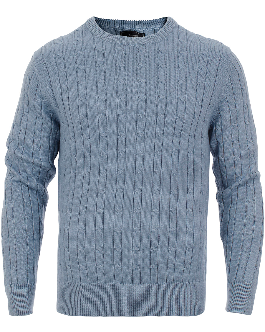 Homme | Pulls Et Tricots | Boomerang | Lund Cable Knit Aura Blue