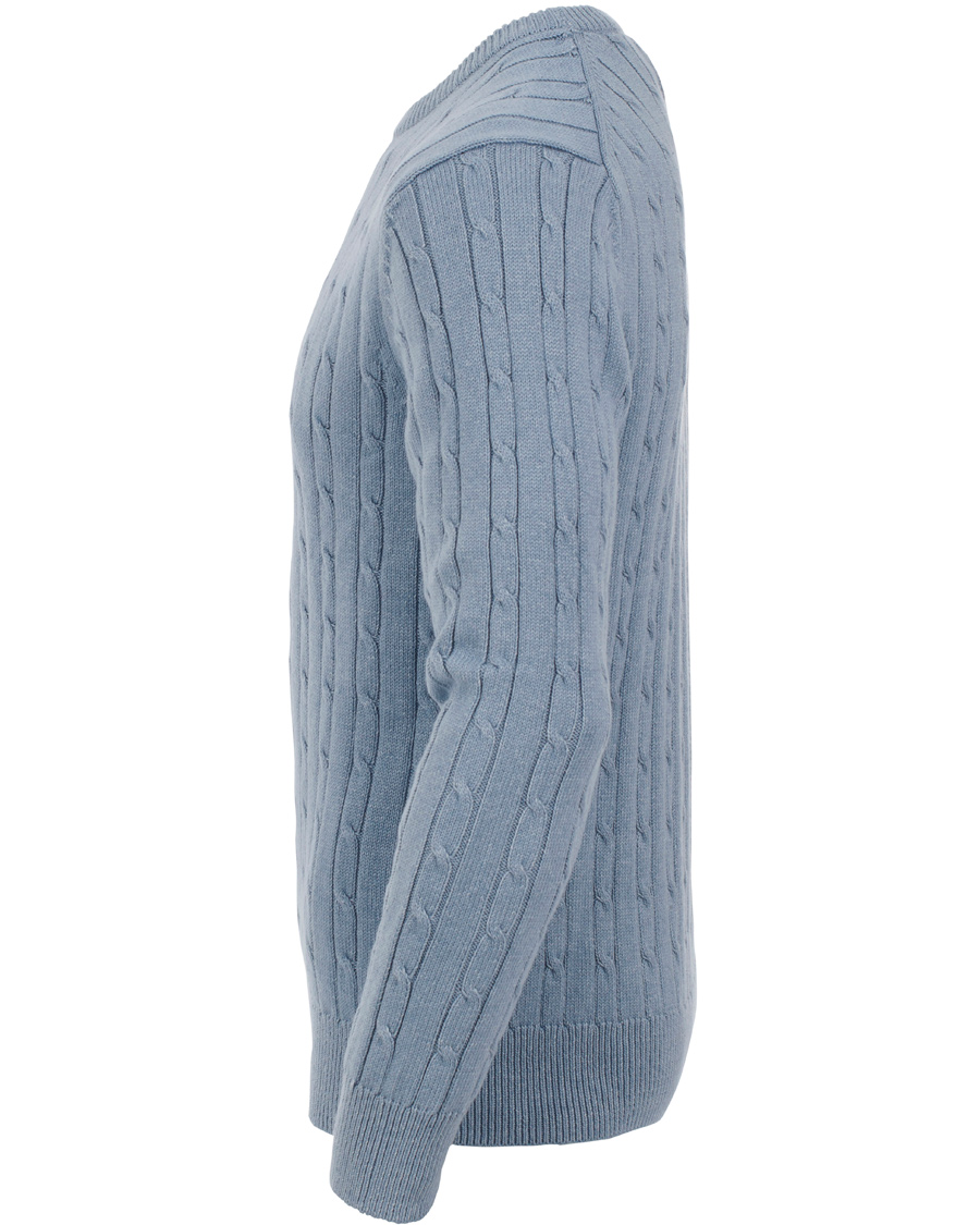 Homme | Pulls Et Tricots | Boomerang | Lund Cable Knit Aura Blue