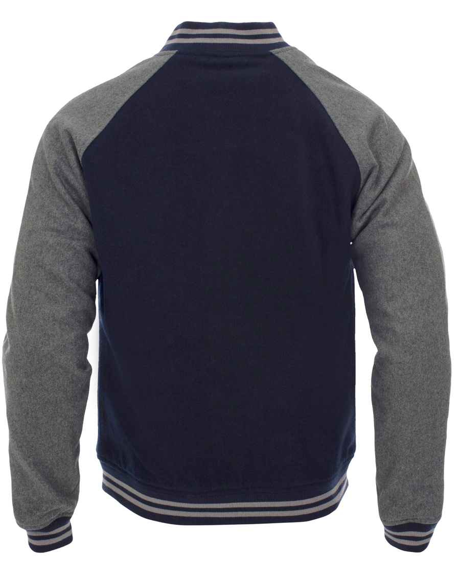 Homme | Manteaux Et Vestes | Lexington | Quincy Baseball Jacket Deepest Blue