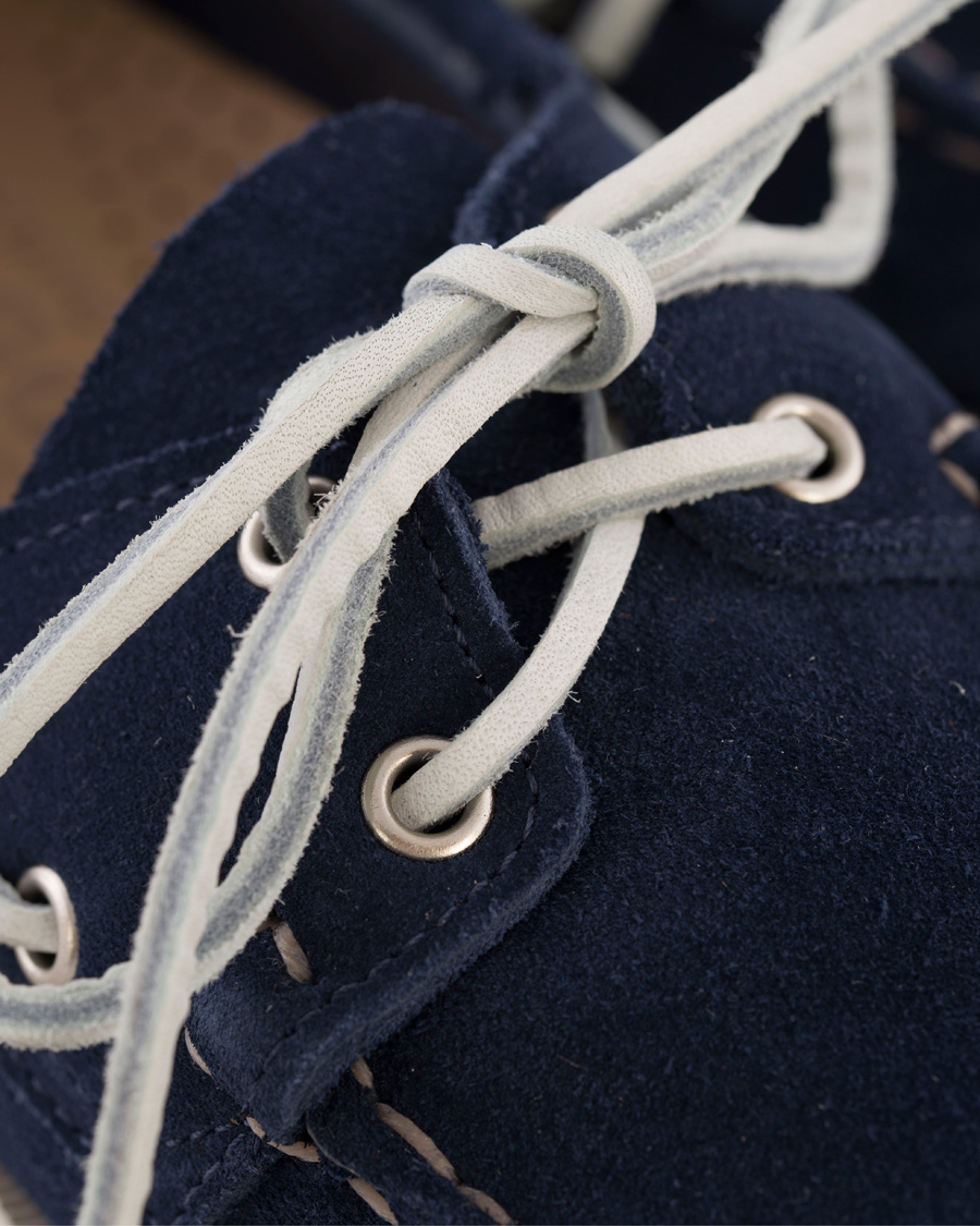 Homme | Sebago Spinnaker Navy Suede/Tan Leather | Sebago | Spinnaker Navy Suede/Tan Leather