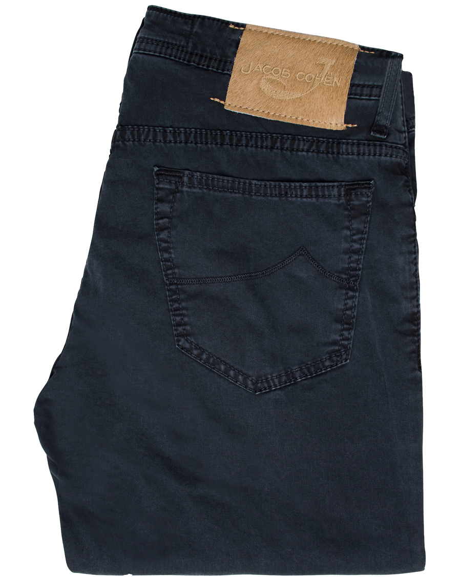 Homme | Pantalons | Jacob Cohën | 622 Slim 5-Pocket Trousers Old Blue