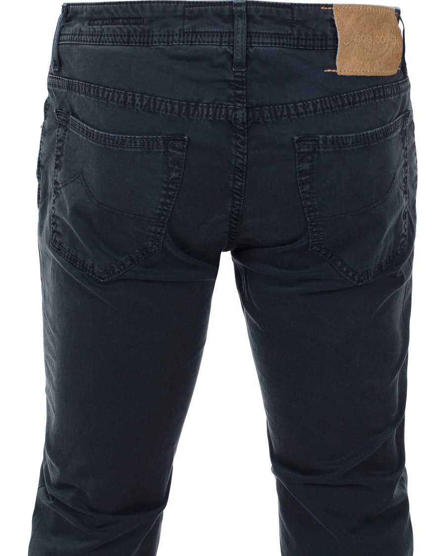 Homme | Pantalons | Jacob Cohën | 622 Slim 5-Pocket Trousers Old Blue