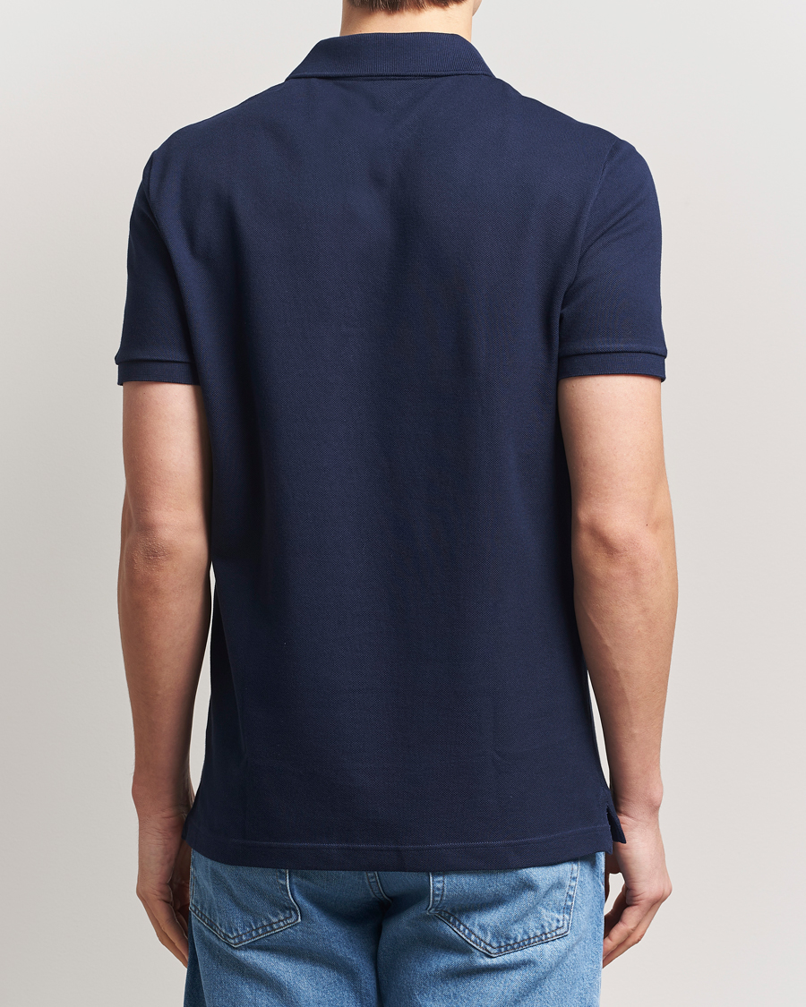 Homme | Polos | Lacoste | Slim Fit Polo Piké Navy Blue
