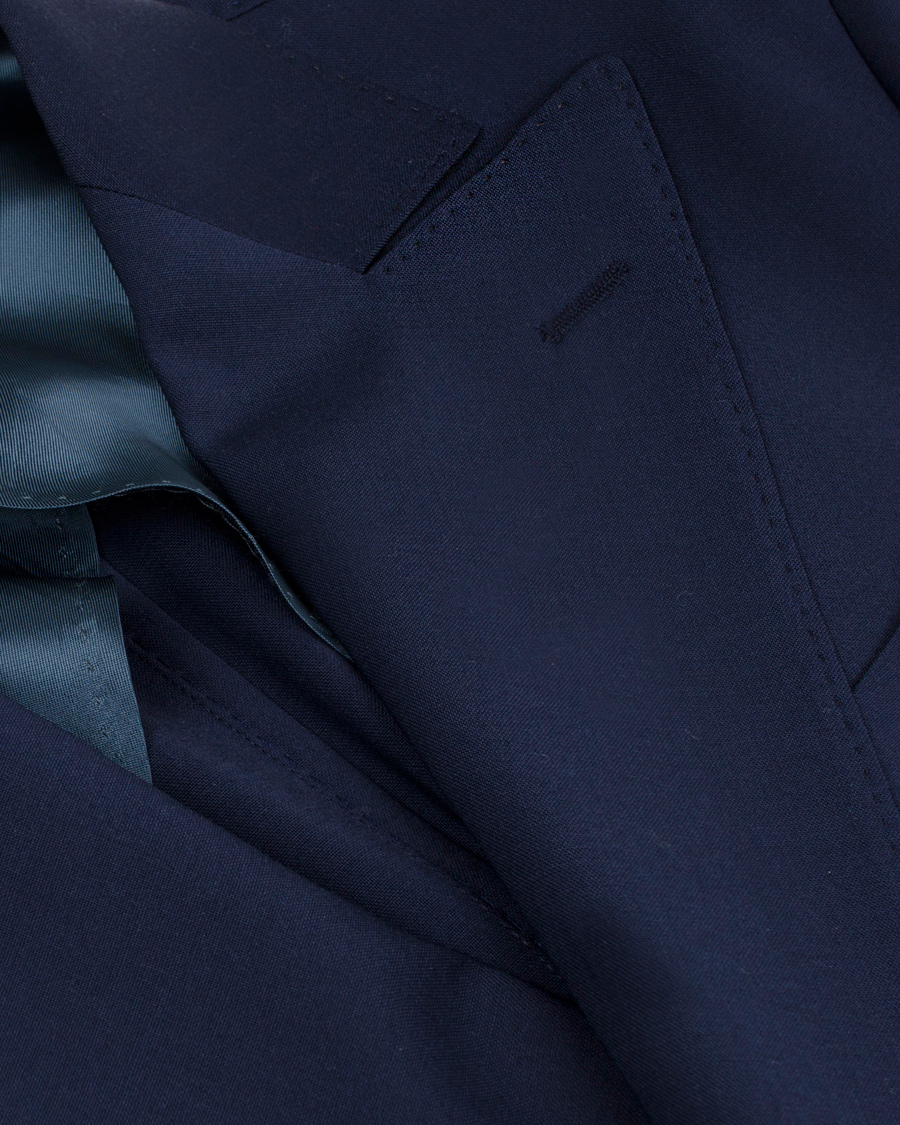 Homme | Blazers | Oscar Jacobson | Erik Double Breasted Blazer Napoli Blue