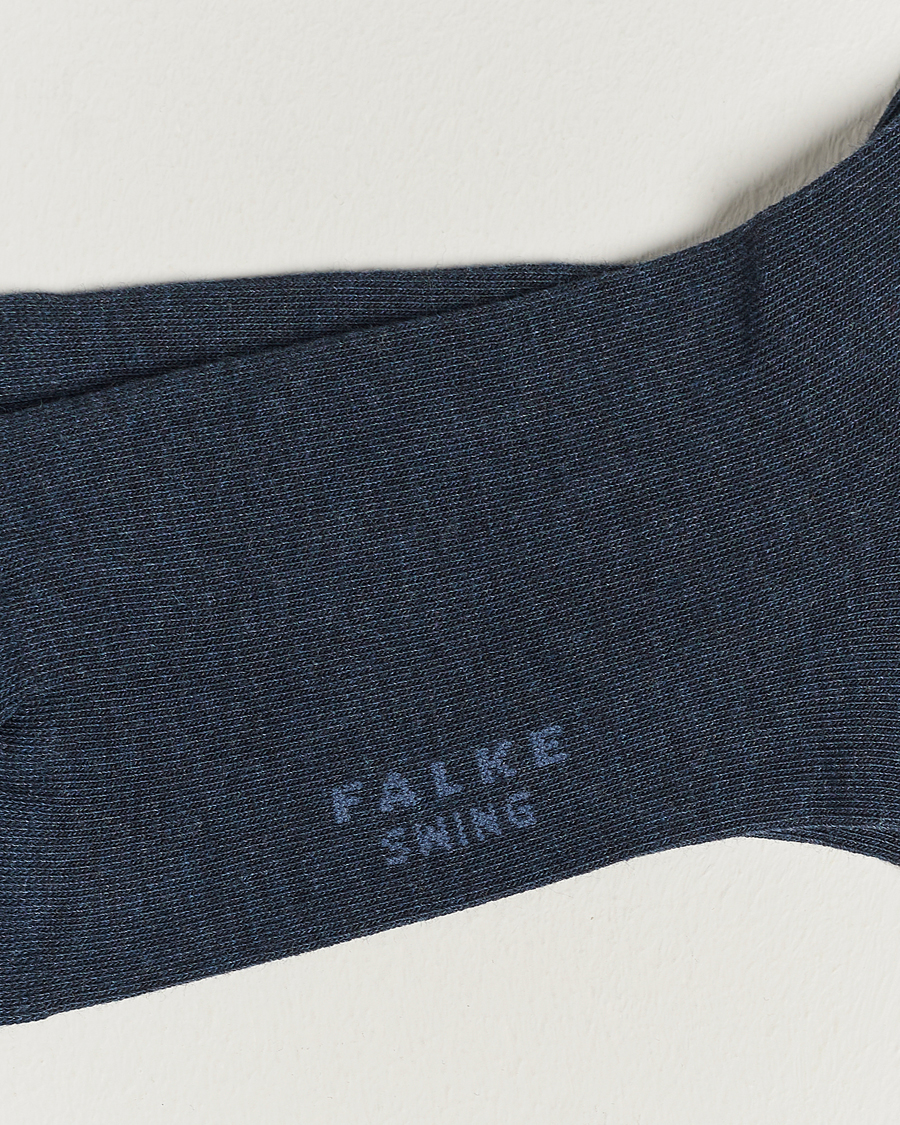 Homme | Sous-Vêtements Et Chaussettes | Falke | Swing 2-Pack Socks Blue Melange