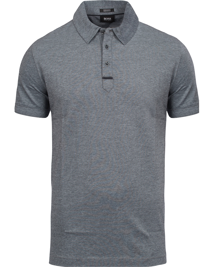 Homme | Polos | BOSS BLACK | BOSS Rapino 24 Piké Dark Blue