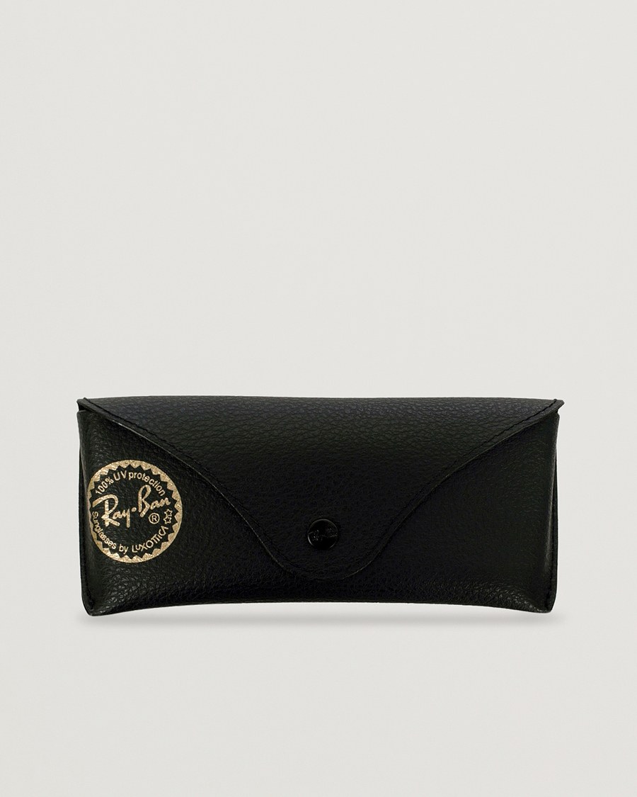 Homme | Lunettes De Soleil | Ray-Ban | Original Wayfarer Sunglasses Black/Crystal Green