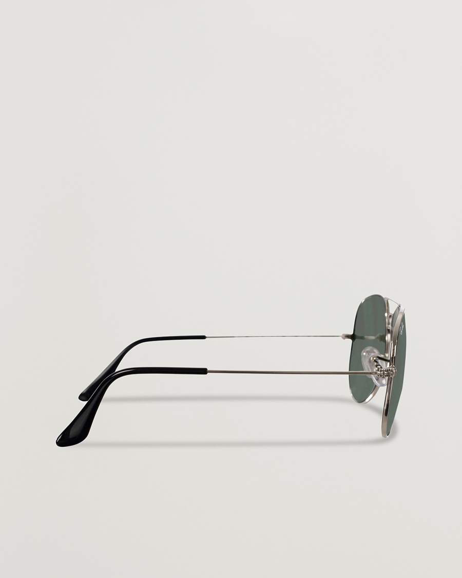 Homme | Lunettes De Soleil | Ray-Ban | 0RB3025 Aviator Large Metal Sunglasses Silver/Grey Mirror