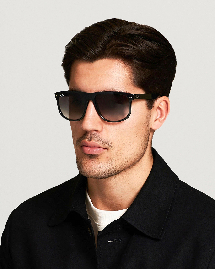 Homme |  | Ray-Ban | RB4147 Sunglasses Black/Chrystal Grey Gradient