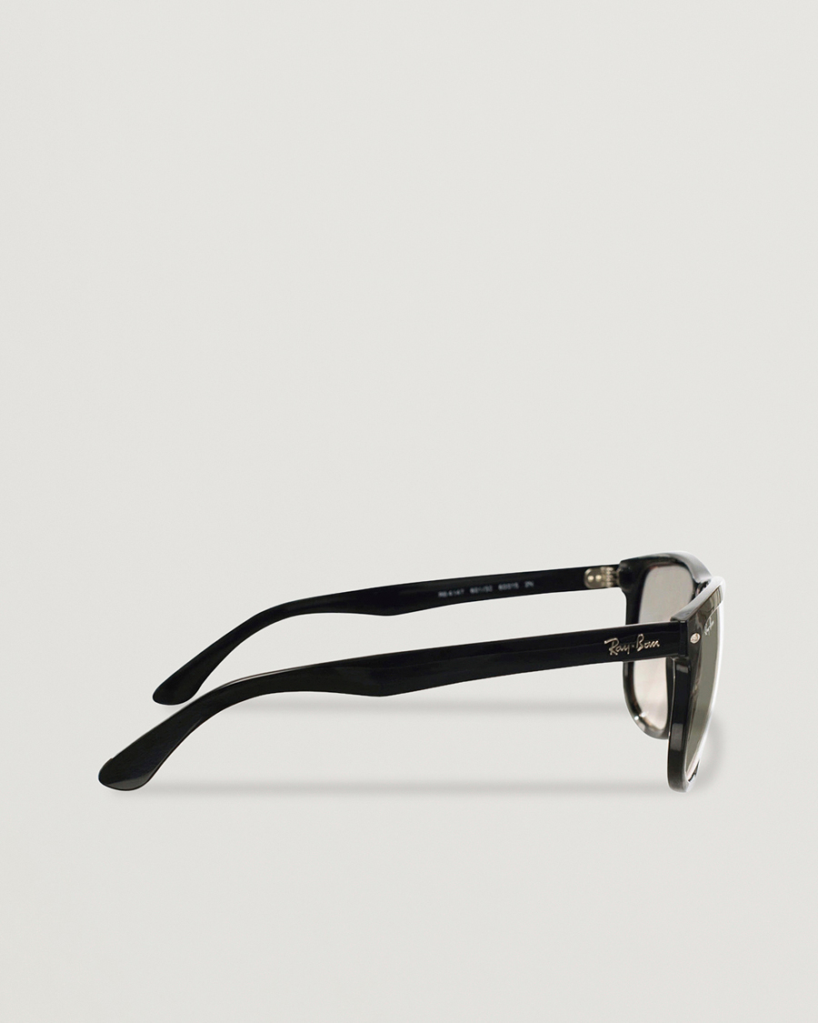 Homme | Lunettes De Soleil | Ray-Ban | RB4147 Sunglasses Black/Chrystal Grey Gradient
