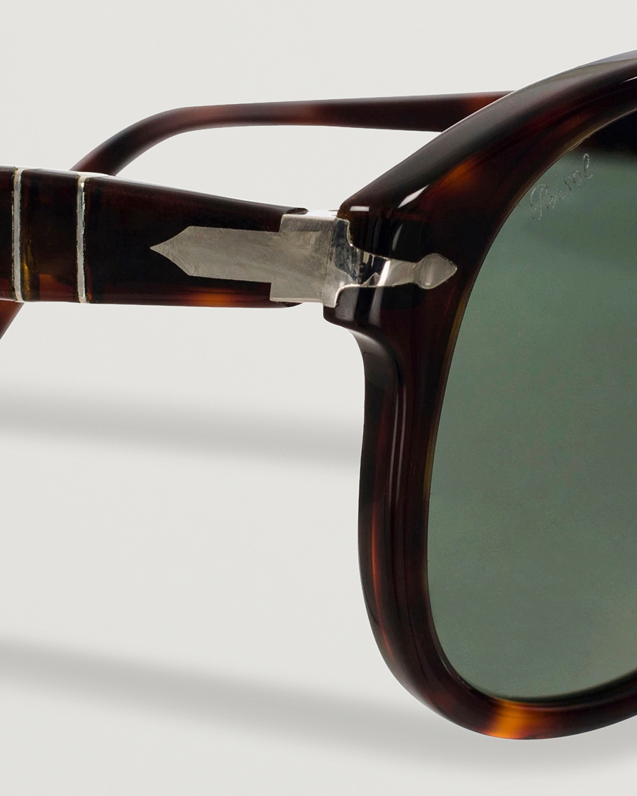 Homme | Lunettes De Soleil | Persol | 0PO0649 Sunglasses Havana/Crystal Green