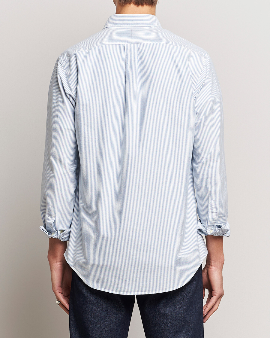 Homme | Chemises | Polo Ralph Lauren | Custom Fit Oxford Shirt Stripes Blue