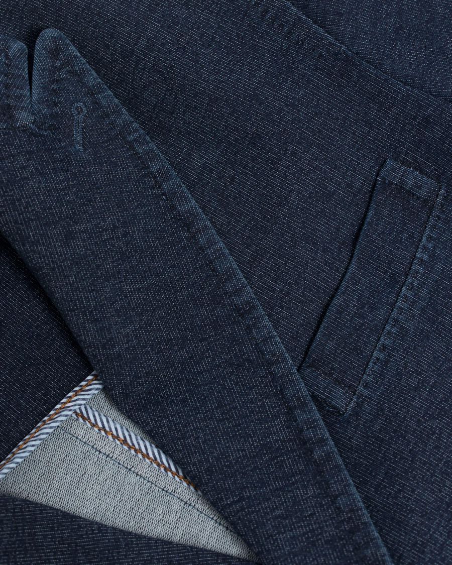 Homme | Blazers | Circolo 1901 | Circolo Double Breasted Jersey Blazer Indigo Blue