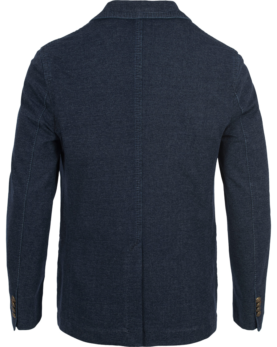 Homme | Blazers | Circolo 1901 | Circolo Double Breasted Jersey Blazer Indigo Blue