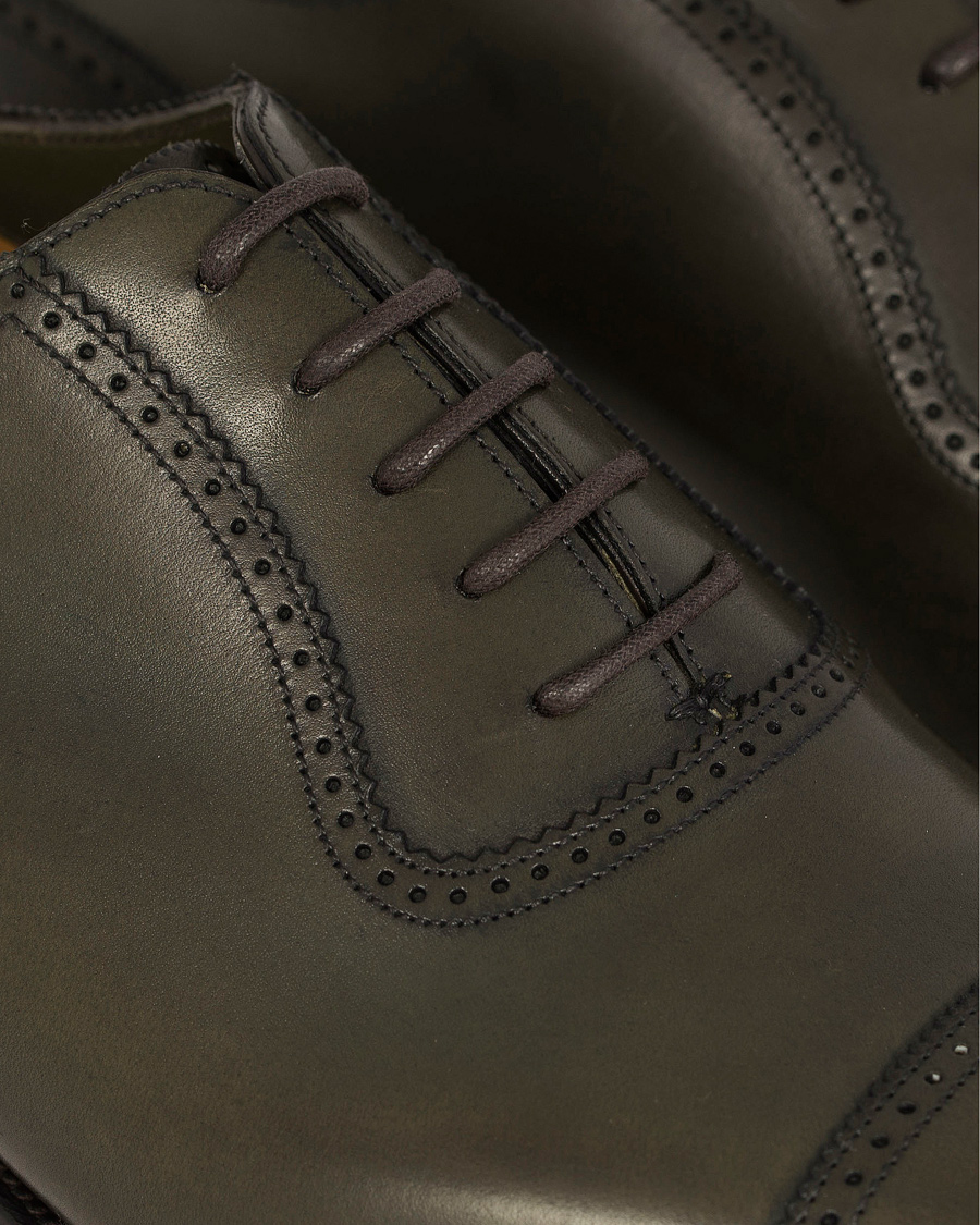 Homme | Edward Green Lichfield II Brogue Olive Antique Calf | Edward Green | Lichfield II Brogue Olive Antique Calf