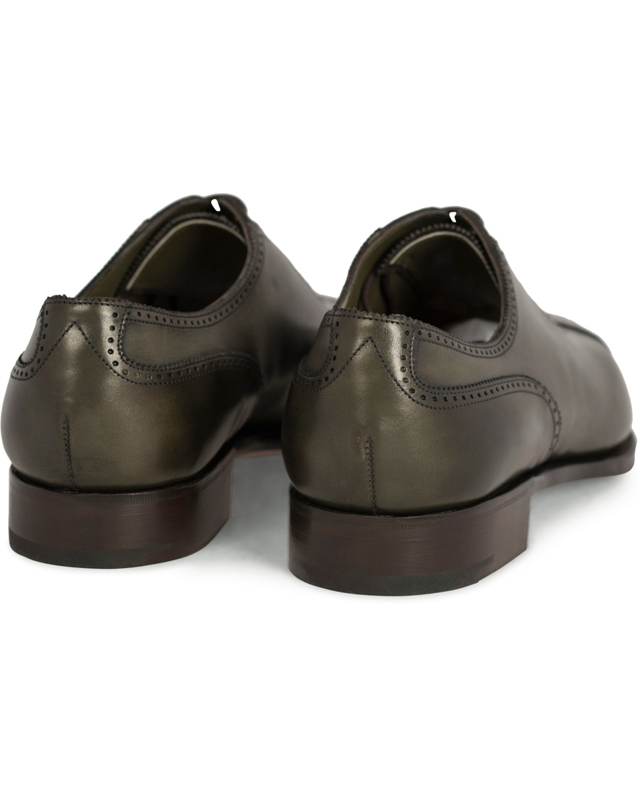 Homme | Edward Green Lichfield II Brogue Olive Antique Calf | Edward Green | Lichfield II Brogue Olive Antique Calf