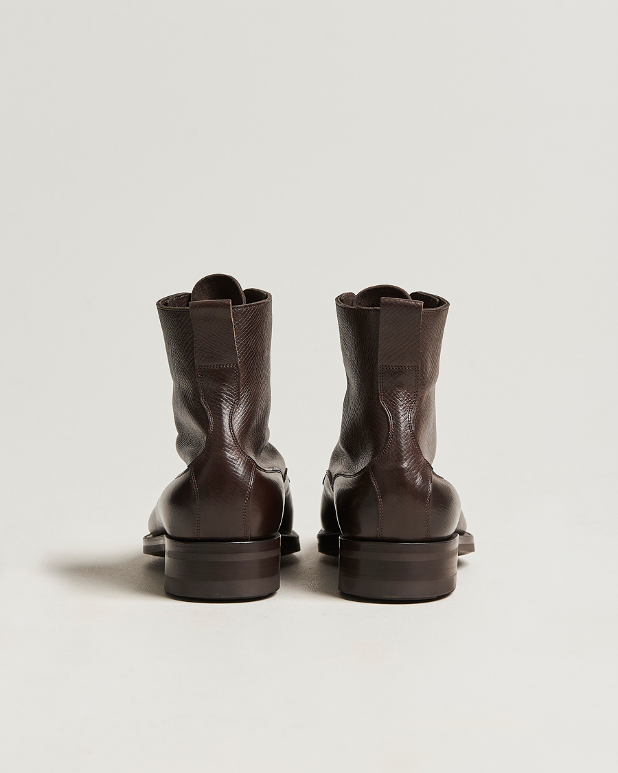 Homme | Bottes | Edward Green | Galway Grained Boot Dark Brown Utah Calf