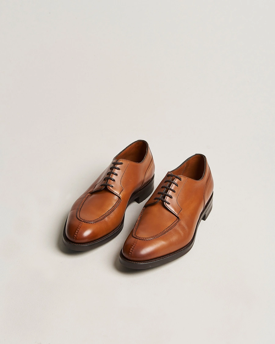 Homme | Chaussures | Edward Green | Dover Split Toe Derby Chestnut