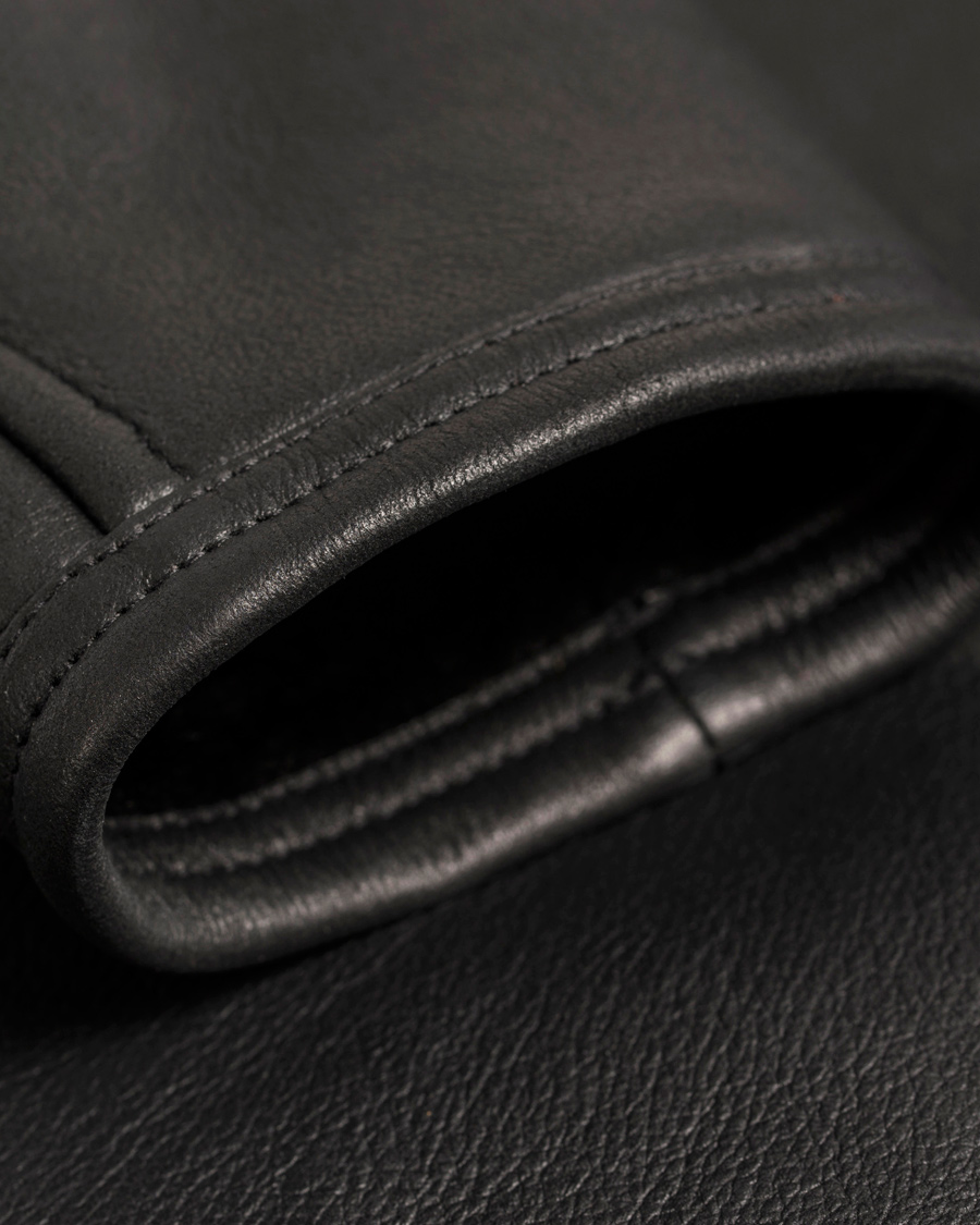 Homme | Manteaux Et Vestes | GANT | The Racer Shearling Jacket Black