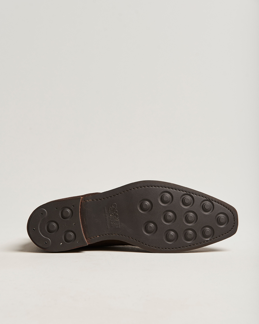 Homme | Bottes | Crockett & Jones | Tetbury Chukka Dark Brown Suede