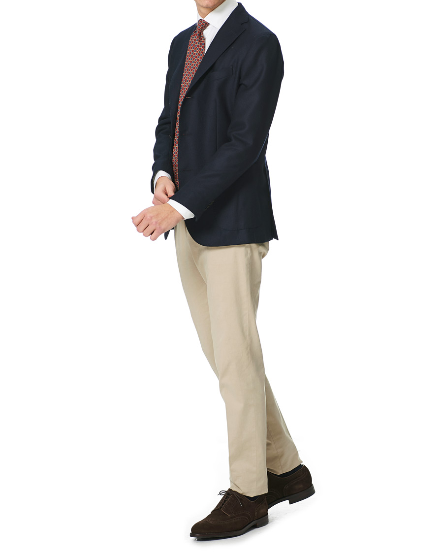 Homme | Crockett & Jones Swansea Brogue Dark Brown Suede | Crockett & Jones | Swansea Brogue Dark Brown Suede