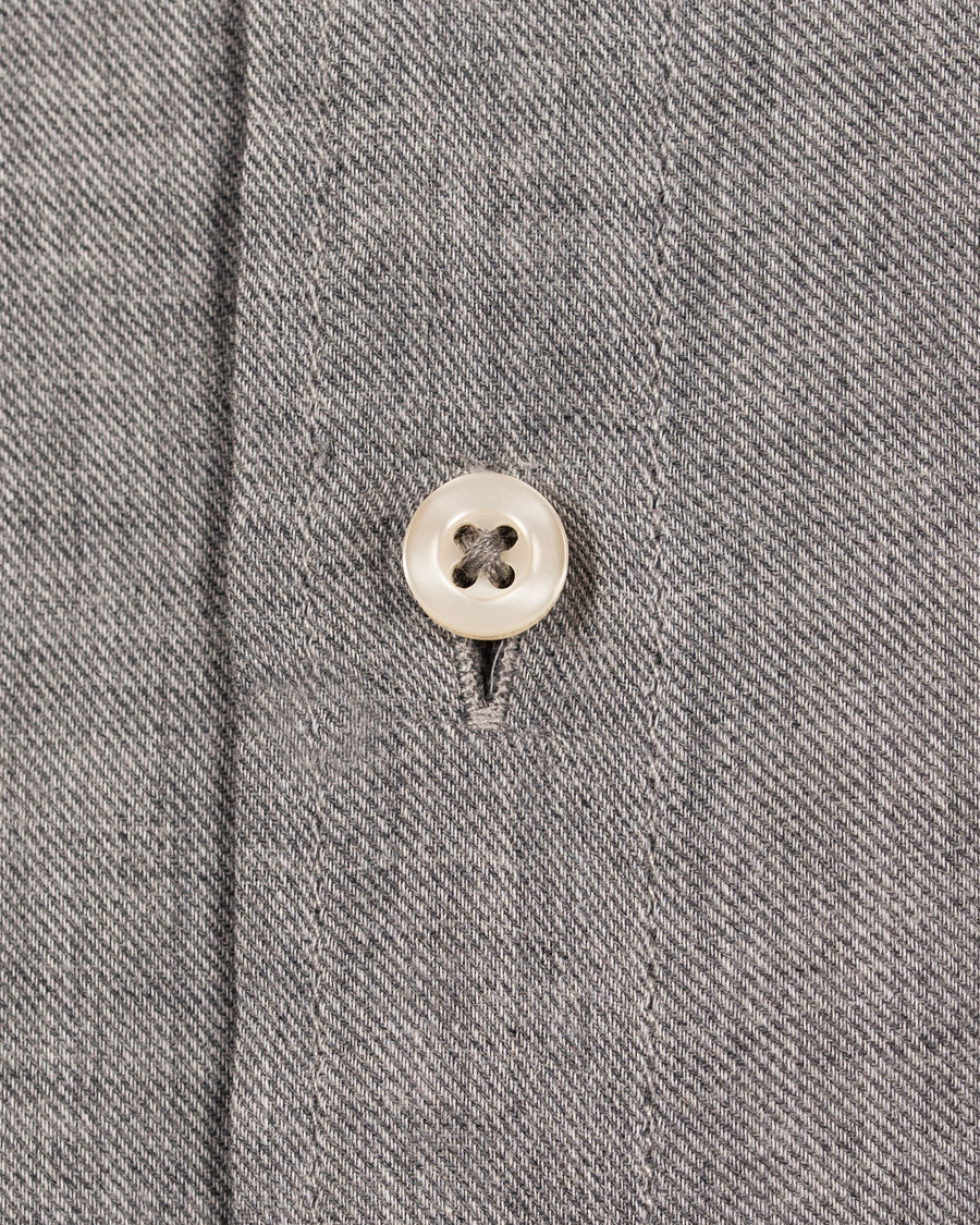 Homme | Chemises | La Martina | Gaston Flannel Shirt Heather Grey