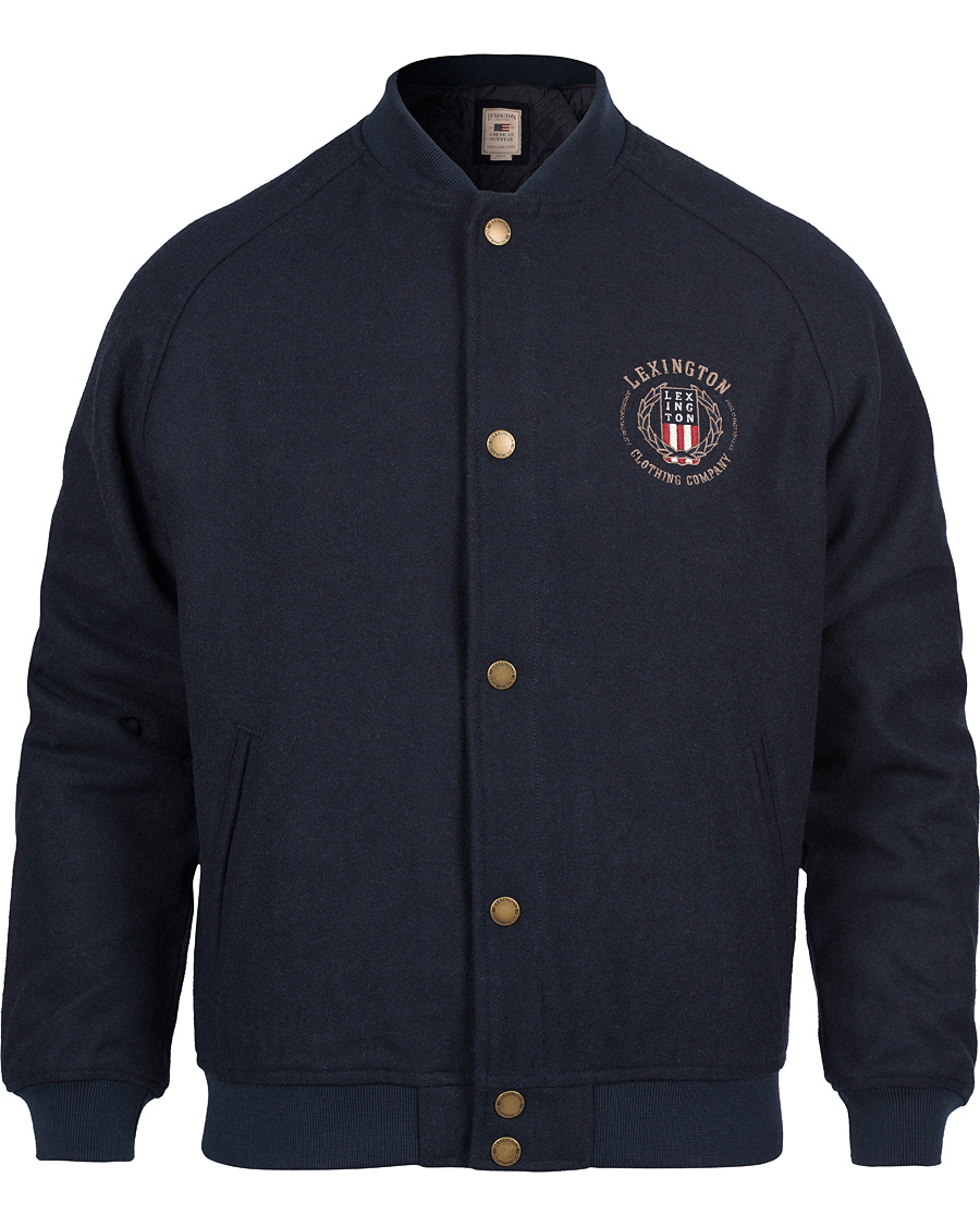 Homme | Manteaux Et Vestes | Lexington | Quincy Baseball Jacket Deepest Blue