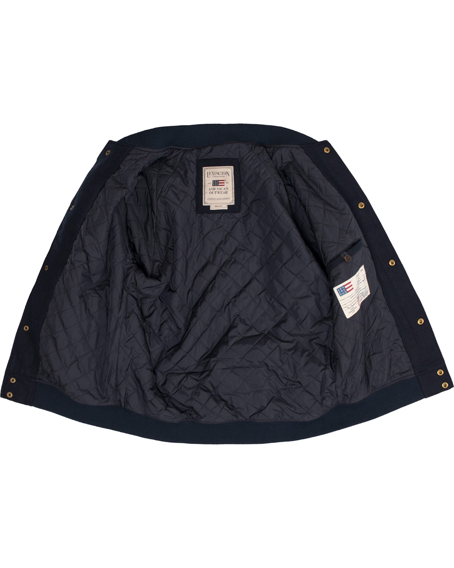 Homme | Manteaux Et Vestes | Lexington | Quincy Baseball Jacket Deepest Blue