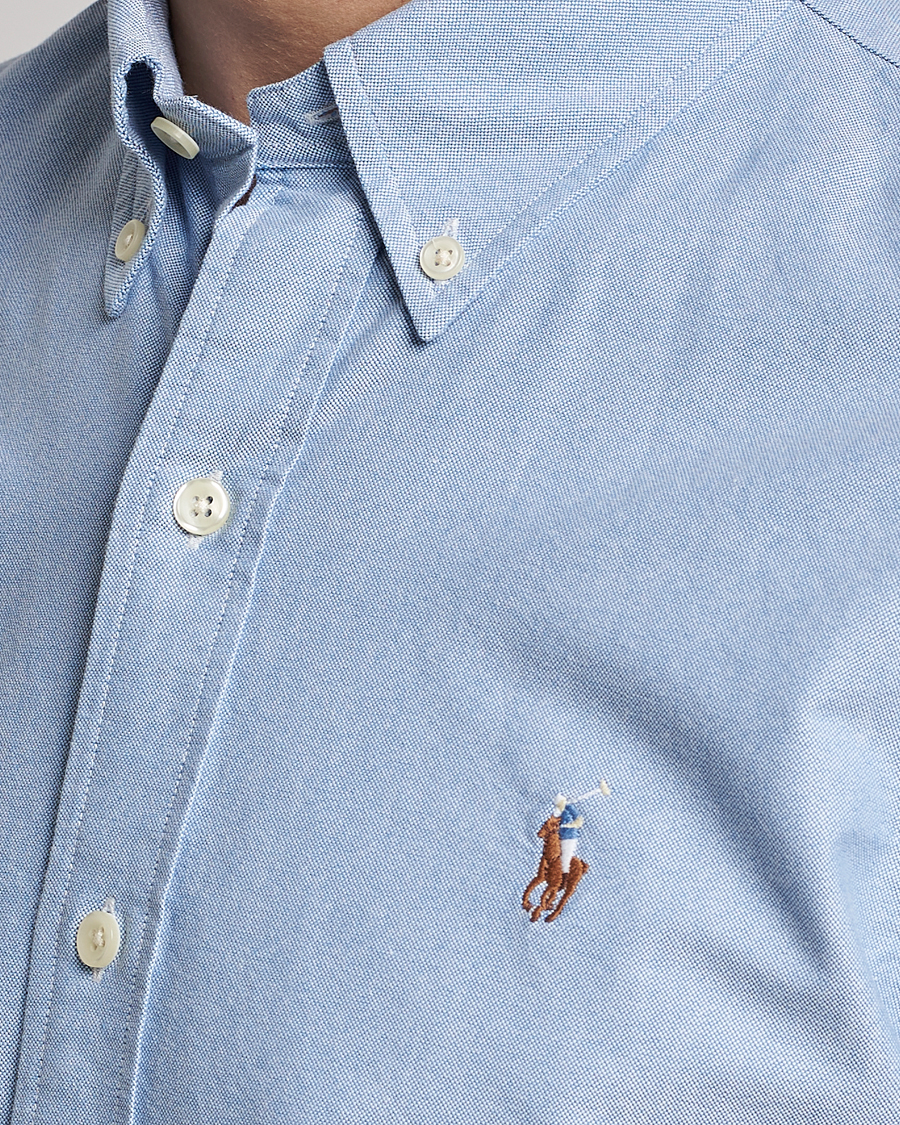 Homme | Chemises | Polo Ralph Lauren | Custom Fit Oxford Shirt Blue