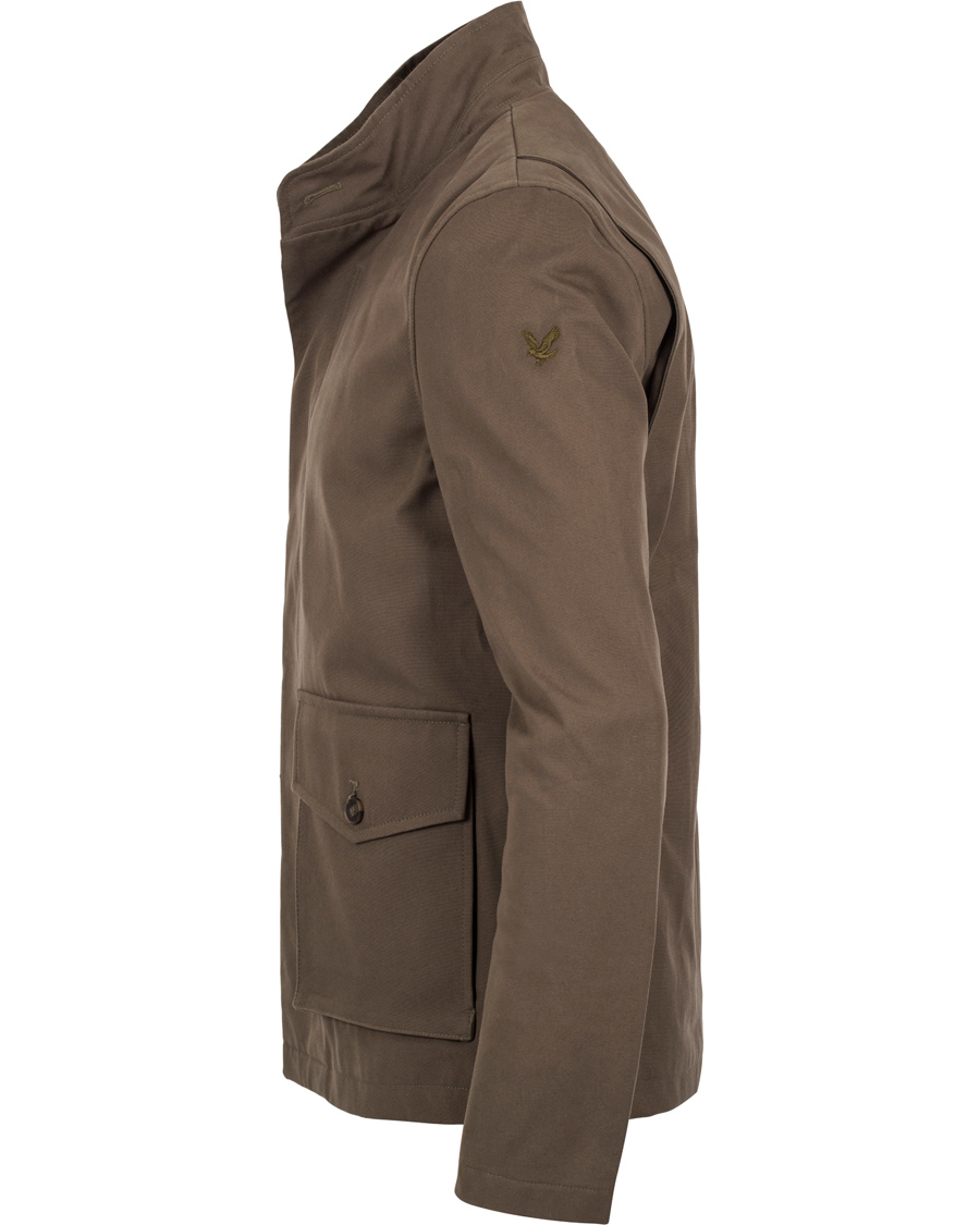 Homme | Manteaux Et Vestes | Lyle & Scott | Shearling Lined Jacket Cedar Green