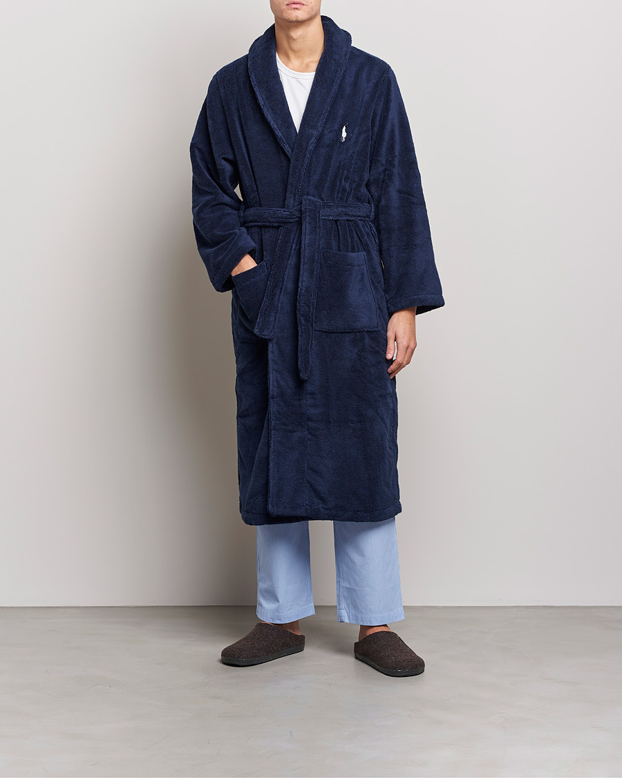 Homme | Peignoirs Et Pyjamas | Polo Ralph Lauren | Shawl Robe Navy