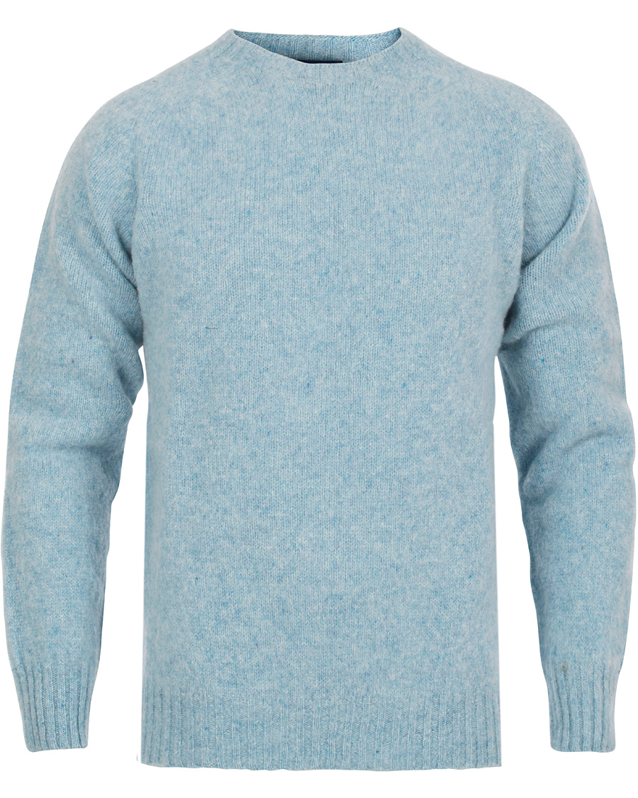 Homme | Pulls Et Tricots | Polo Ralph Lauren | Shaggy Crew Neck Sweater Court Blue Heather