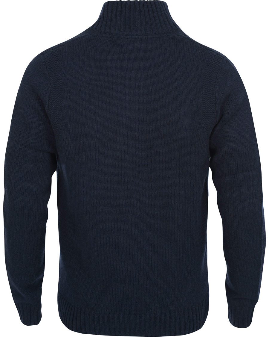 Homme | Pulls Et Tricots | Henri-Lloyd | Henri Lloyd Hove Regular Half Button Knit Sweater Navy