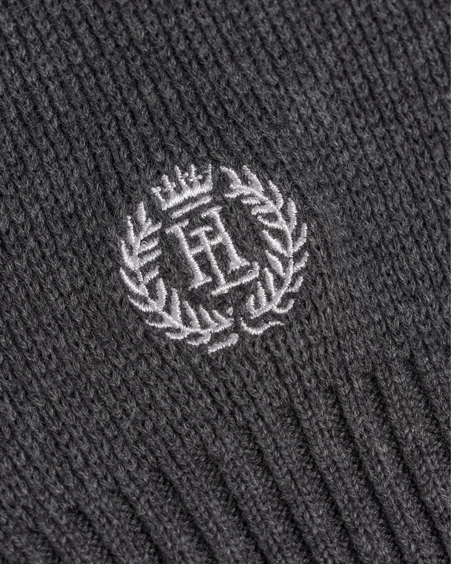 Homme | Pulls Et Tricots | Henri-Lloyd | Henri Lloyd Arley Regular Half Zip Knit Sweater Graphite