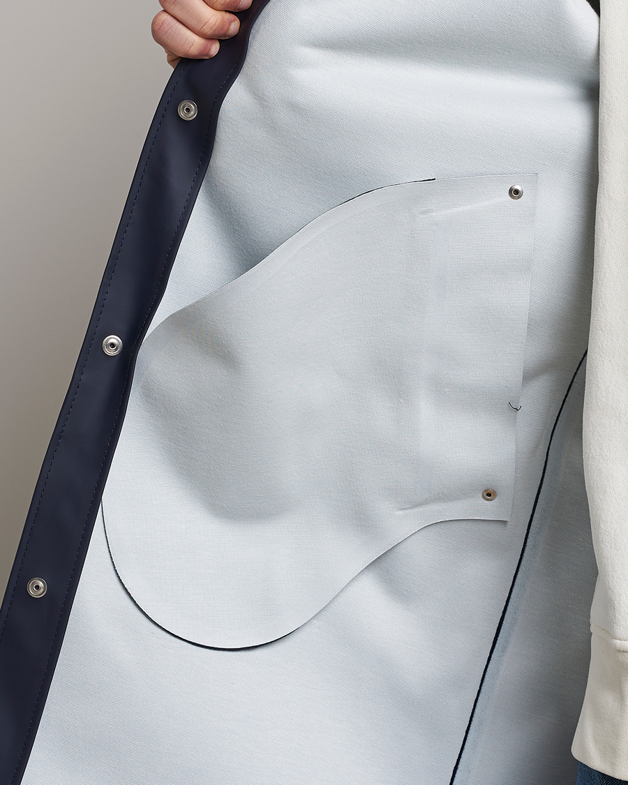 Homme | Manteaux Et Vestes | Stutterheim | Stockholm Raincoat Navy